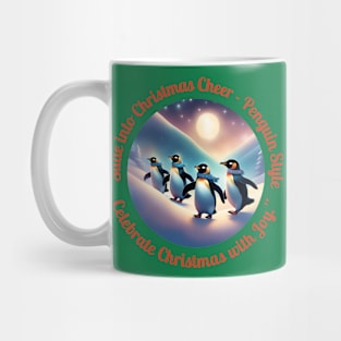 "Penguin Pals Parade: A Chilly Christmas Bash!" Mug